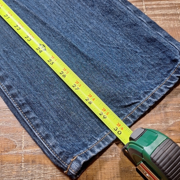 GAP Men’s Premium Boot‎ Fit Jeans 34x30 Blue Denim Classic Stretch Wiskering - Picture 11 of 11